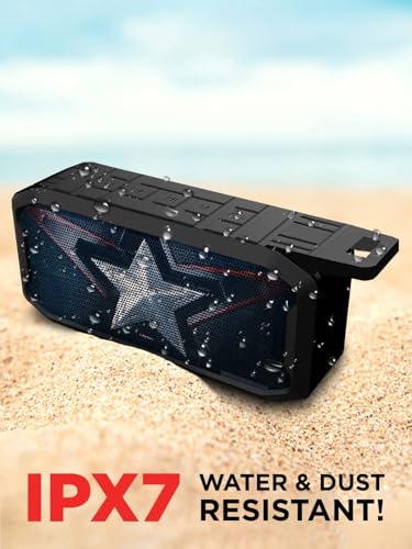 Image of Macmerise Bluetooth Speaker Suit up Captain Melody Bluetooth Speaker, Multicolor
