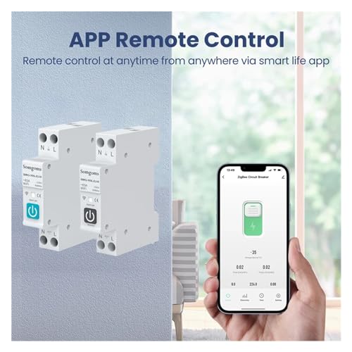 Disjoncteur intelligent pour couper les circuits à distance via Smart Life - 4