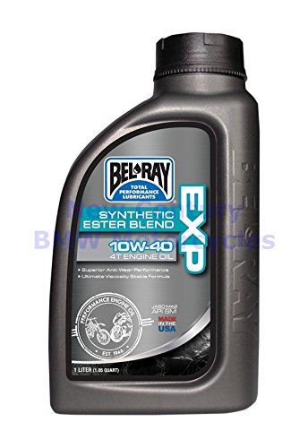 BEL-RAY 1-Liter Exp Synthetic Ester Blend 4T 10W-40 Engine Oil
