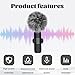 Mini Wireless Furry Windscreen Covers, 5 Pcs Furry Windscreen Muff Lavalier Microphone Wind Screen Muffs Pop Filter Noise Reduction for Wind and Ambient Noise Improve Mic Audio Quality (Grey)
