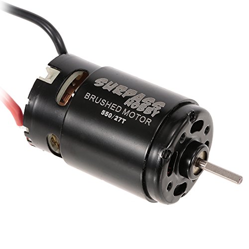 KKmoon SURPASS HOBBY 550 27T Motor Escovado para HPI Kyosho TRAXXAS 1/10 RC Veículo Todo-o-Terreno R