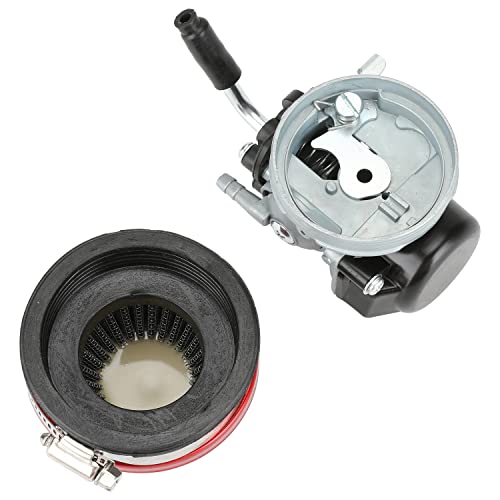 Image of YOXUFA 2 Stroke Carburetor for 49cc 50cc 66cc 80cc 100cc Motorized Moto Bike Bicycle Gas Motor Scooter Moped Parts