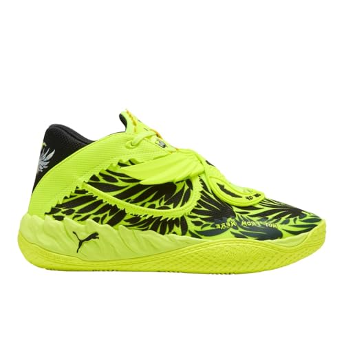 PUMA Mens X Lamelo Ball Mb.05 Voltage Basketball Sneakers Shoes - Yellow - Size 9.5 M