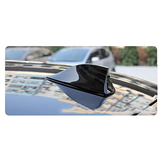 Antena Universal para Coche, Antena de Aleta de Tiburón, Radio de Señal, Techo Trasero, Antena de Punzón Libre modificada, Decoración de Coche (7 Colores)