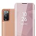 Produktbild Cadorabo Hülle kompatibel mit Samsung Galaxy S20 FE Schutzhülle TPU Silikon Case 360 View Spiegel, Slim Kratzfest Weiche Gummi mit Rundumschutz Cover Hülle für Galaxy S20 FE in Pink