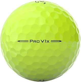 LostGolfBalls - Titleist Pro V1x Yellow Golf Balls in Mint Condition, 2023 Year Model, AAAAA Quality, Used & Recycled Used Golf Balls, Titleist ProV1x, The #1 Ball in Golf, Yellow