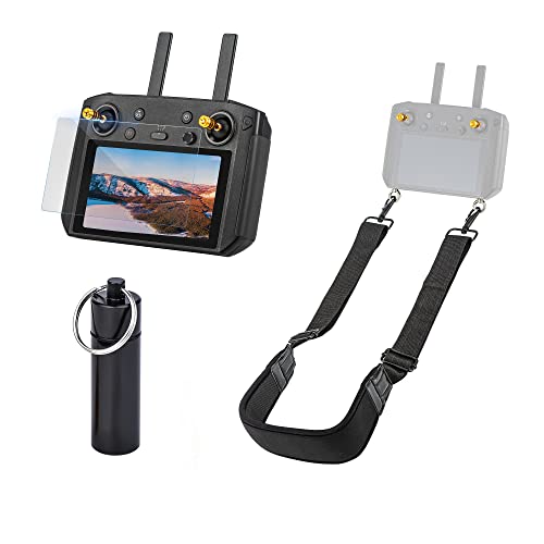 STARTRC Smart Controller Accessories Lanyard Neck Strap/HD Tempered Glass/Joystick Case for DJI RC Pro Smart Controller Mavic 3 Cine Mavic 2 Pro/Zoom Air 2S Drone Remote Controller Accessories
