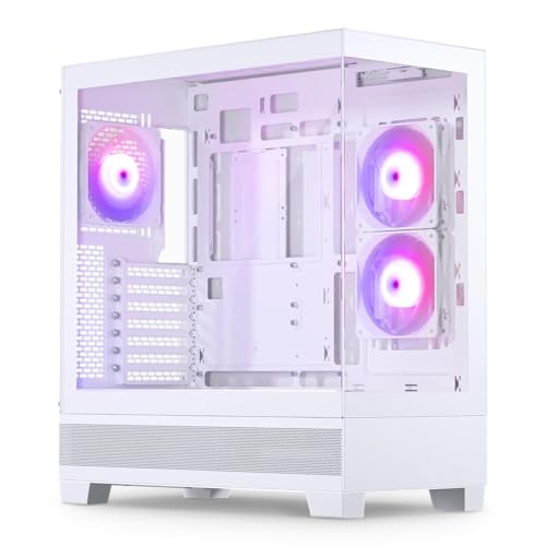 Phanteks XT View, gaming mid-tower, finestrino anteriore e laterale in