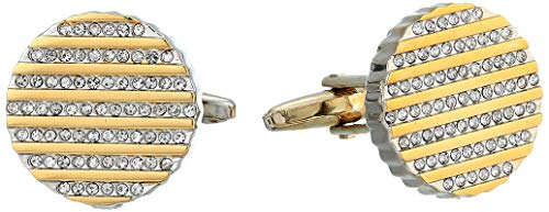 Stacy Adams Men's Cuff Link, Gold, No Size