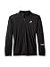 HEAD Men's 1/4 Zip Pro Mock Top, Black, Medium