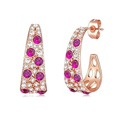 Rose Pink Main Crystal/Gold-Tone