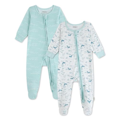Image of HUGGIES Baby 2-pack Footed Coverall