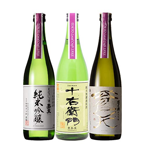 TOKYO Local Craft Sake �Ð� ���� �V�T�� 3�{ ���ݔ�׃Z�b�g ���{�� 720ml