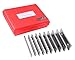 Accusize Industrial Tools 1/8'' Thickness 10 Pairs Precision Parallel Sets, 5'' Length, EG10-1405