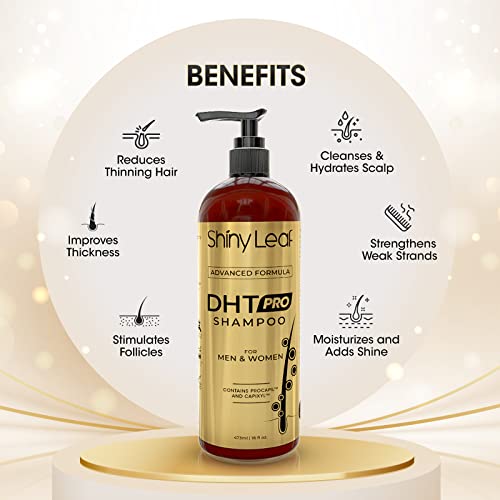 Dht Pro Shampoo Advanced Formula With Procapil And Capixyl, Dht Blockers And Natural Extracts, Anti-Thinning Shampoo For Men And Women, Revitalizes Scalp, Stimulates Follicles For Thicker Fuller Hair #TOP1