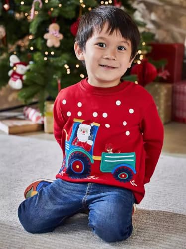 Boys Sweatshirts Casual Sweatshirts Cotton Sweatshirts Long Sleeve T-shirts Crew Neck Cartoon Tops for Boys-12