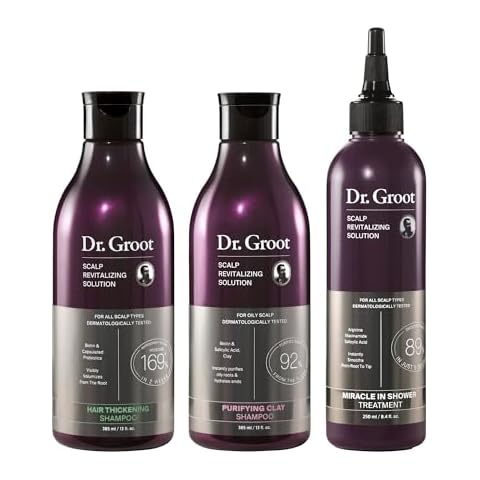 Dr. Groot Scalp Revitalizing Solution (Thickening Shampoo, Clay Shampoo, Miracle In Shower Treatment) Cover