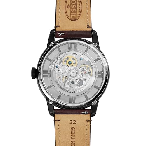 Image of Fossil Men's Watch, Townsman Automatic Stainless Steel Watch for Men
