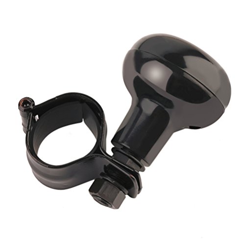 Winomo Steering Wheel Spinner Black Steering Wheel Knob Auxiliary Booster Aid Control Handle Ball #TOP1