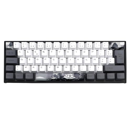 Capuchons de touches Lotus PBT ISO FR : fini les touches de clavier effacées