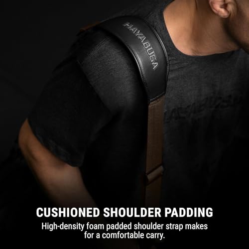 Image of Hayabusa Jiu Jitsu Ranked Duffle Strap - Brown, One