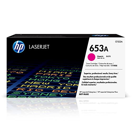 Cartouche HP CF323A 653A Magenta pour stopper les impressions pâles et les pannes de toner