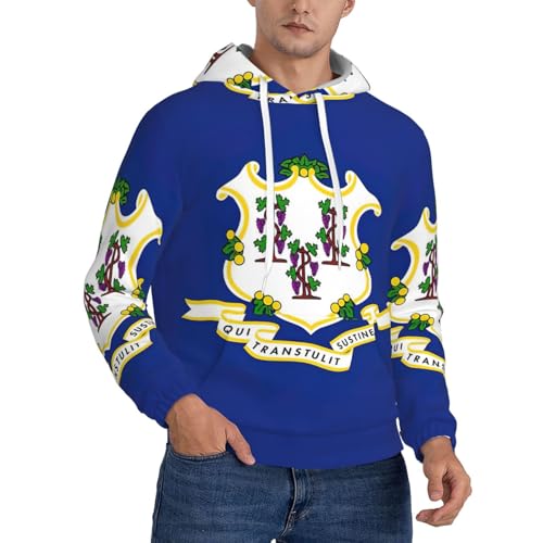Sweat à capuche Connecticut homme pour vos sorties urbaines et moments de détente