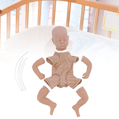 Kit de muñeco realista sin pintar con molde de silicona y PVC seguro 4