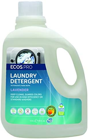 ECOS PRO PL9370/02 ECOS Liquid Laundry Detergent, Lavender (Pack of 2)