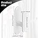 Grevosea 8 Pieces Blind Cord Winding Safety Blind Cord Hooks Blind Cord Holder Adhesive Wall Hook Wrap Cleats Baby Proofing for Home Office Window Blinds Curtains Sun Shades Ropes White