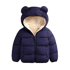 OUlike Peuter Baby Winter Hooded Jas Little Kids Jongen Meisje Voering Katoen Dikke Bovenkleding Jas