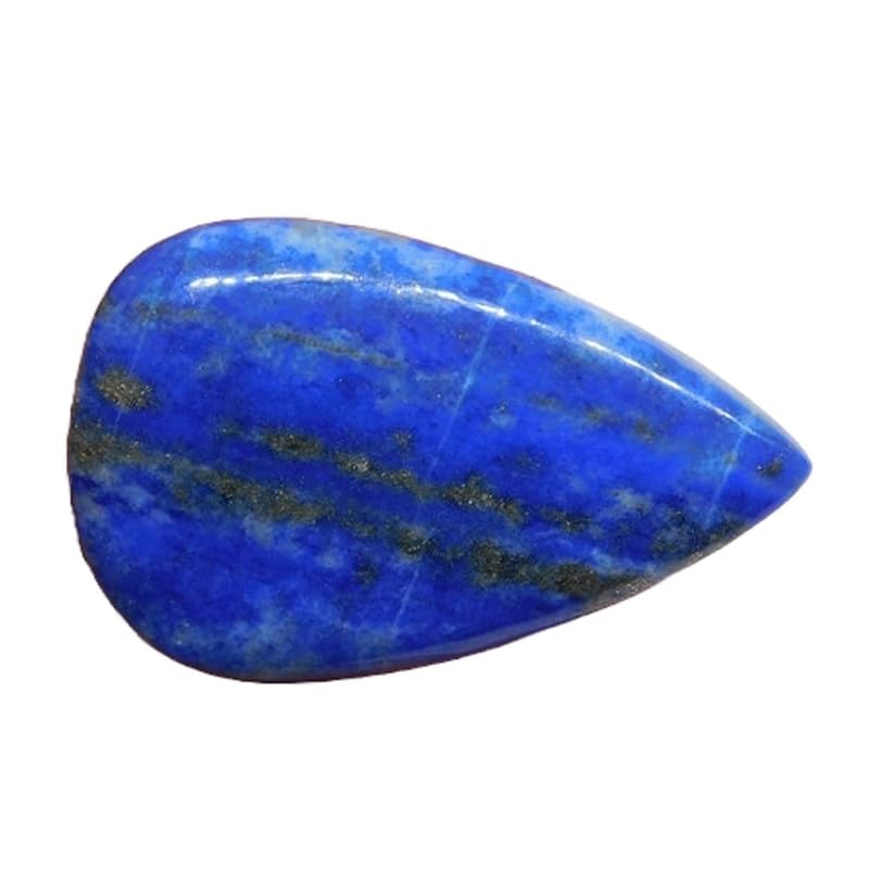 Lapis lazuli en poire 43x27mm à monter en collier pour vos ateliers bricolage