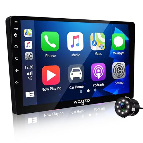 Image of Wagzo Car Android System Touch Screen 9 Inch|TS7 Player|2GB /32GB|4th Gen|4Core|IPS Display|GPS&Bluetooth|WiFi&FM|Steering Control|Wireless Android Auto & Car Play