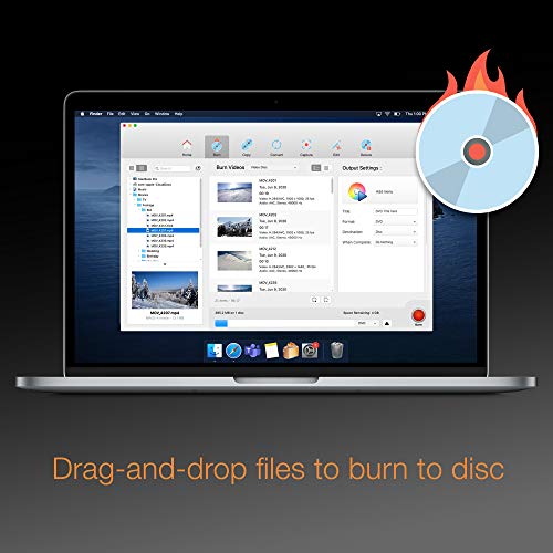 Roxio Toast 19 Pro | CD, DVD & Blu-ray Burner for Mac | Disc Burning, File Conversion, Multimedia Editing Suite [Mac Disc] - Thumbnail 2