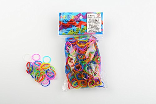 Rainbow Loom Elastiques Multicolore Jelly
