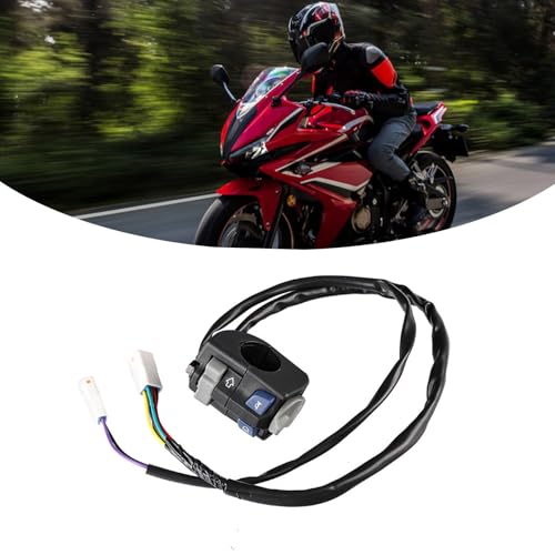 Bouton éclairage multifonction moto pour réparer le commodo de phare - 6