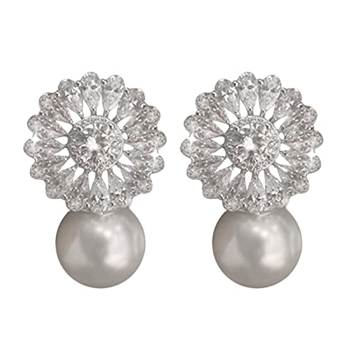 Boucles d'oreilles de bijoux romantiques pour femmes au design exquis