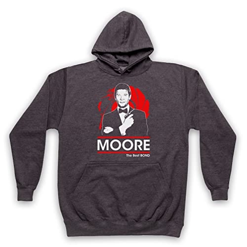 Sweat a capuche Roger Moore idée cadeau originale pour les fans de films d'espionnage