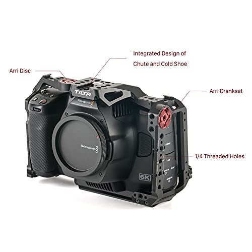 Tilta Full Camera Cage Compatible with BMPCC 6K Pro - Black TA-T11-FCC-B, Kit A - Image 2