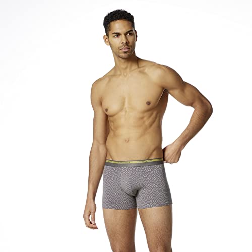 Bóxer para hombre ropa interior de algodón elástico cómodo 2
