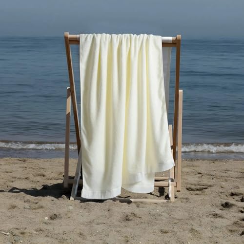 Image of Spread Spain Bamboo Towels for Bath, Towels for Bath Large Size, Bamboo Bath Towel High Absorbent & Soft, 360 GSM, 4pc Set Bath Towel for Men /Women