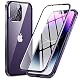 Mimgoal 360 Grad Hülle für iPhone 14 Pro Max mit Magnetischer Adsorption