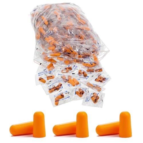 30 pares de tapones para los oídos con cancelación de ruido,tapones de espuma reutilizables,empaquetados individualmente, para dormir, ronquidos