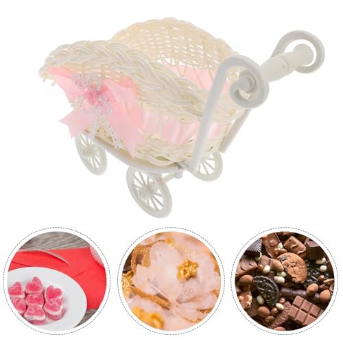 Cesta tejida de polipropileno resistente para regalos chic 7