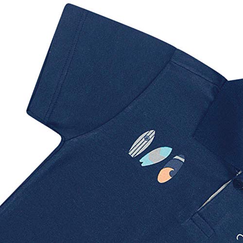 Camisa Polo Meia Malha e Gola Retilínea Surf 2