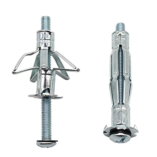 Taodan 10Pcs M5X65Mm Hollow Drive Wall Anchors Screws Fixing Bolts For Secure Drywall, Sheetrock,Plaster #TOP5