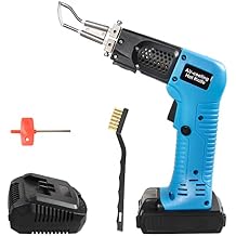 Cordless Electric Fabric Cutter Kit - DC 18V Heated Knife for Cutting Belt, Webbing, Fiber, Cloth, Rope, Rubber, KT Board, Styrofoam, EPS
