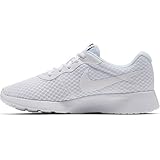 NIKE Women's Tanjun White/White/Black Size 10.5 B(M) US
