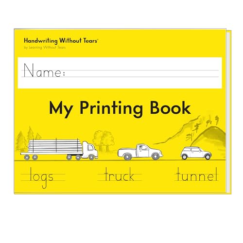 Learning Without Tears My Printing Book Student Workbook, Age 6+, 1st Grade+, Handwriting Practice,...