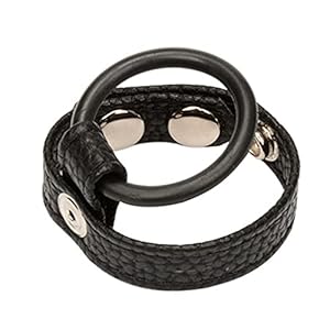 HEALLILY Pu Lederen Peniss Ring Mannen Cock Ring Vertraging Lock Ringen Dildo Ring Ejaculatie Verbeteren Harder…